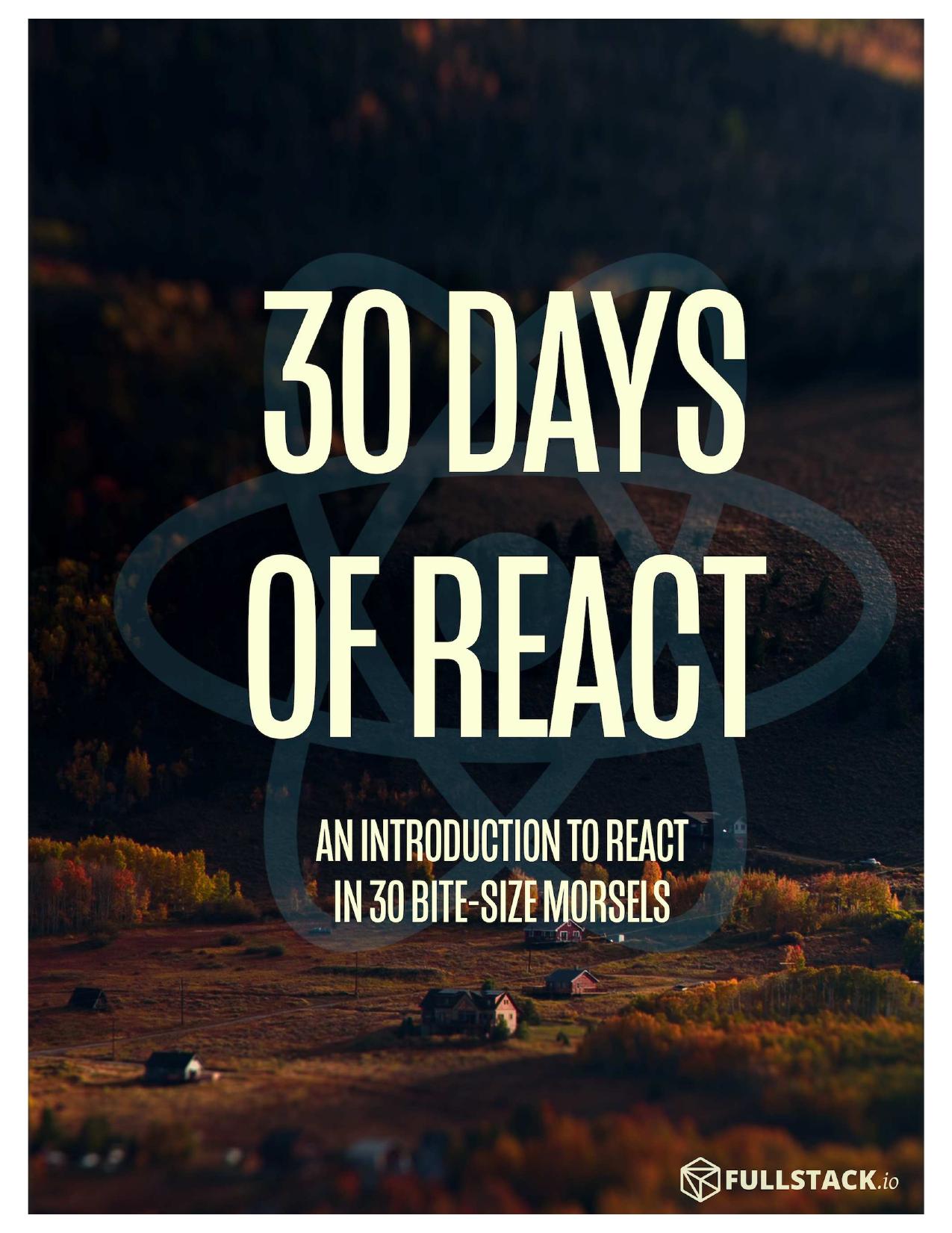 30 Days of React