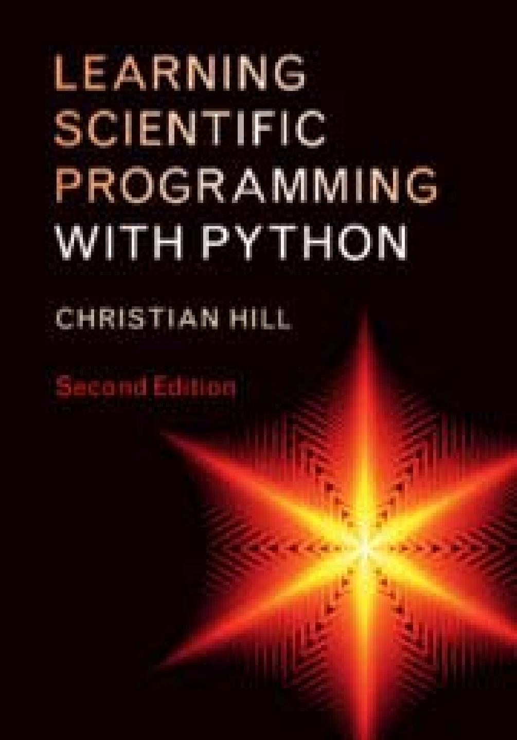 Learning Scientific Programming With Python