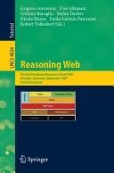 Reasoning Web: Third International Summer School 2007, Dresden, Germany, September 3-7, 2007, Tutorial Lectures