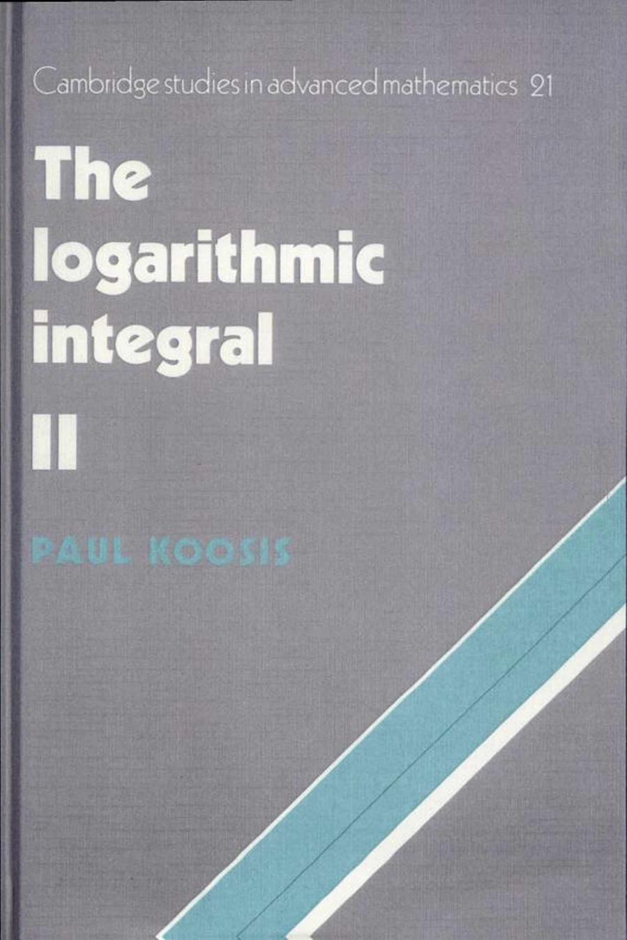 The Logarithmic Integral: Volume 2