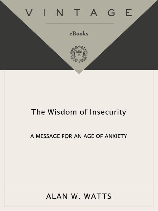 Wisdom of Insecurity