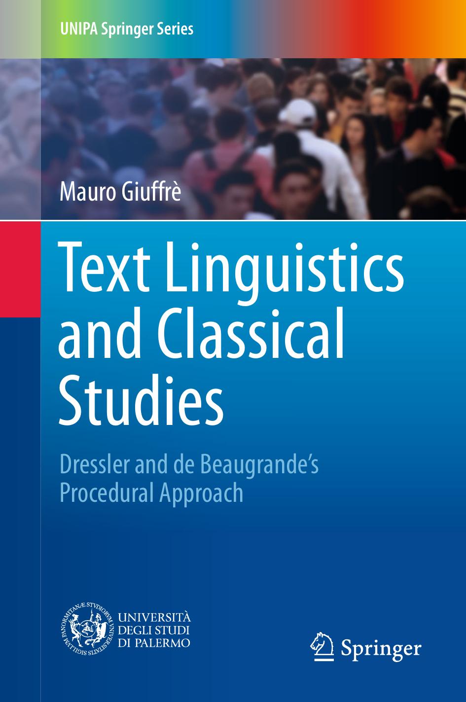 Text Linguistics and Classical Studies