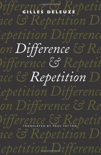 Difference and Repetition