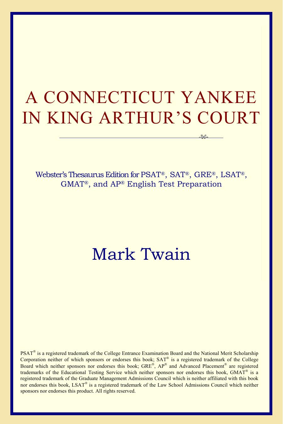 A Connecticut Yankee in King Arthur's Court