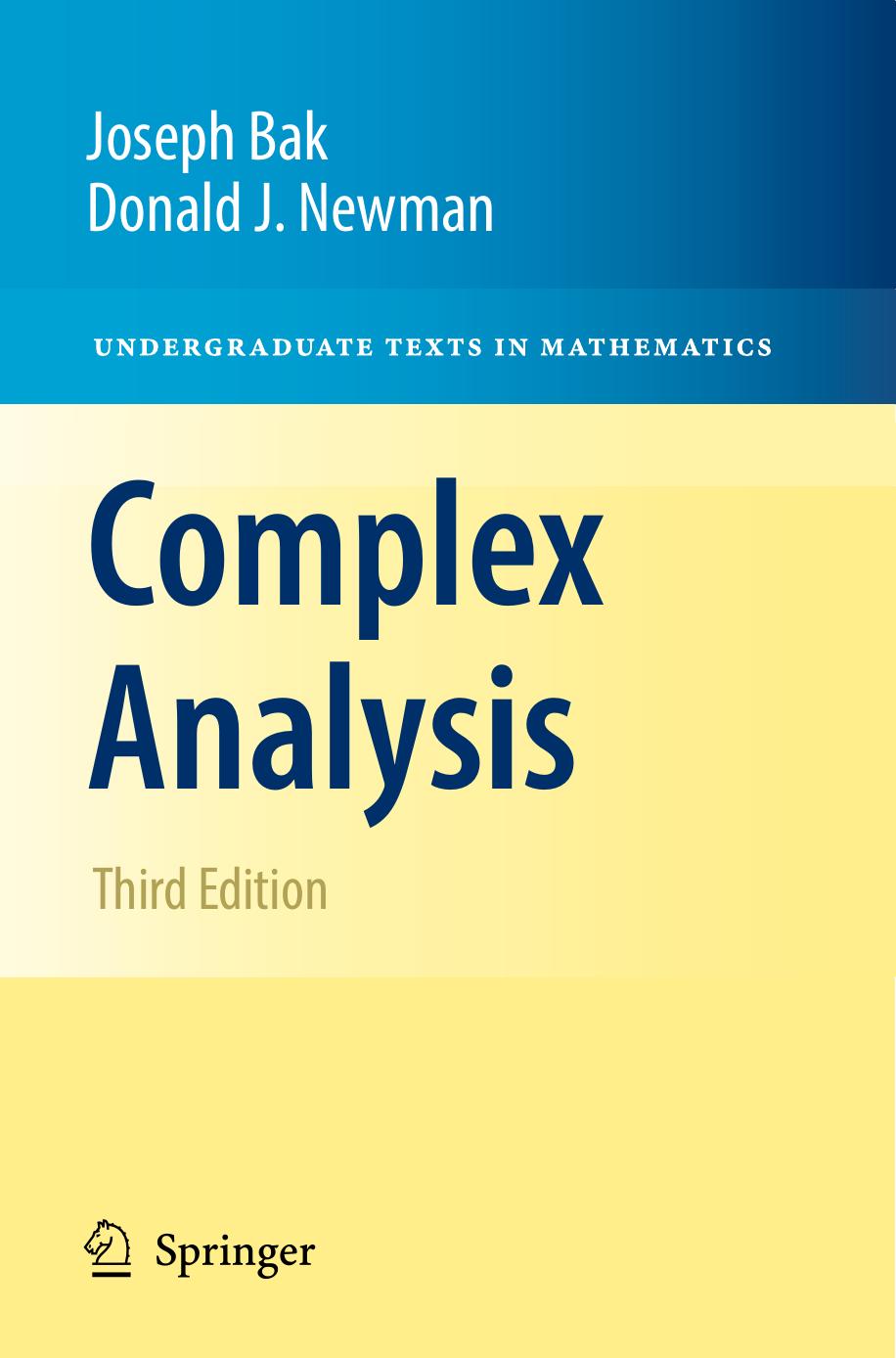 Complex Analysis