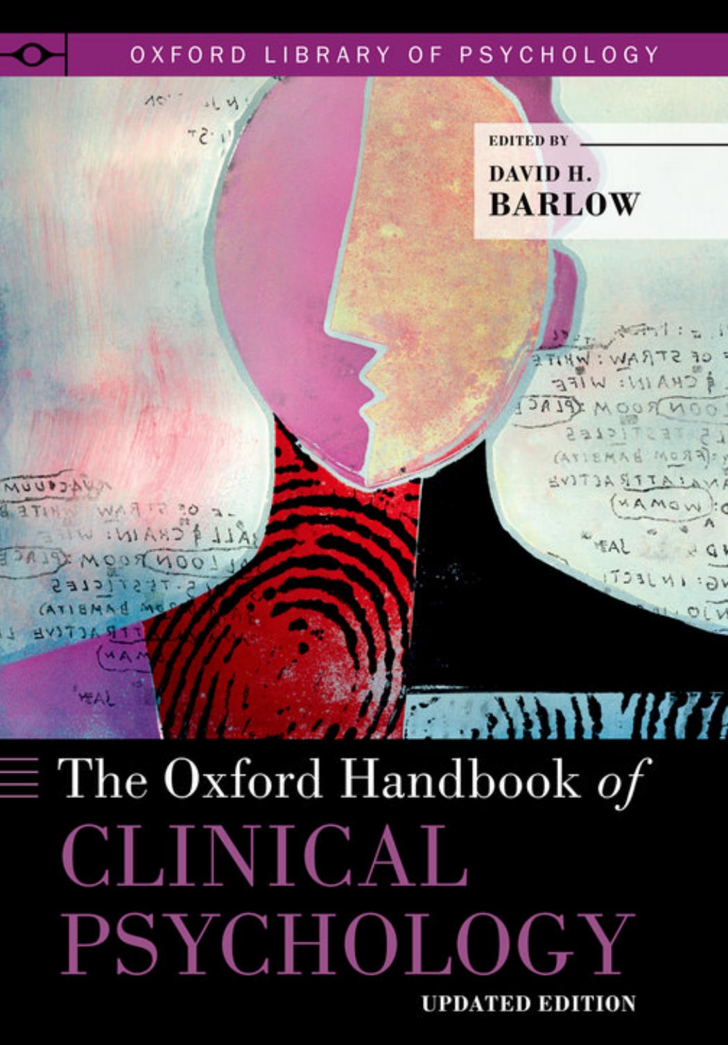 The Oxford Handbook of Clinical Psychology