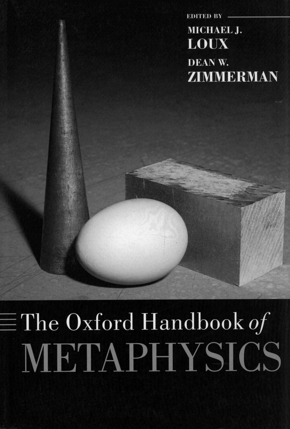 The Oxford Handbook of Metaphysics