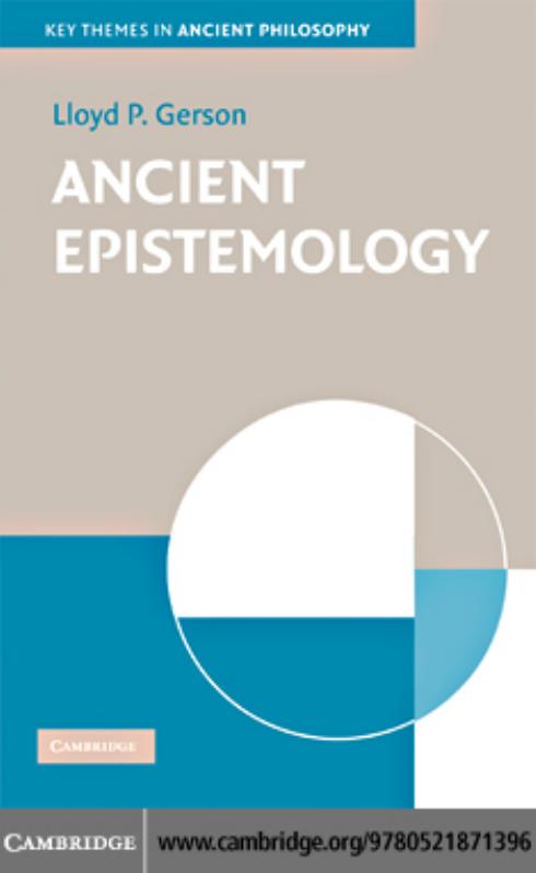 Ancient Epistemology