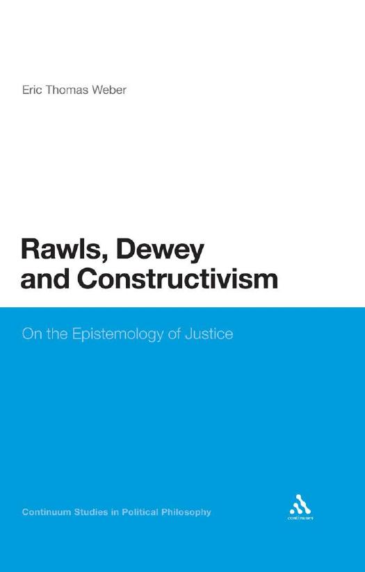 Rawls, Dewey, and Constructivism: On the Epistemology of Justice