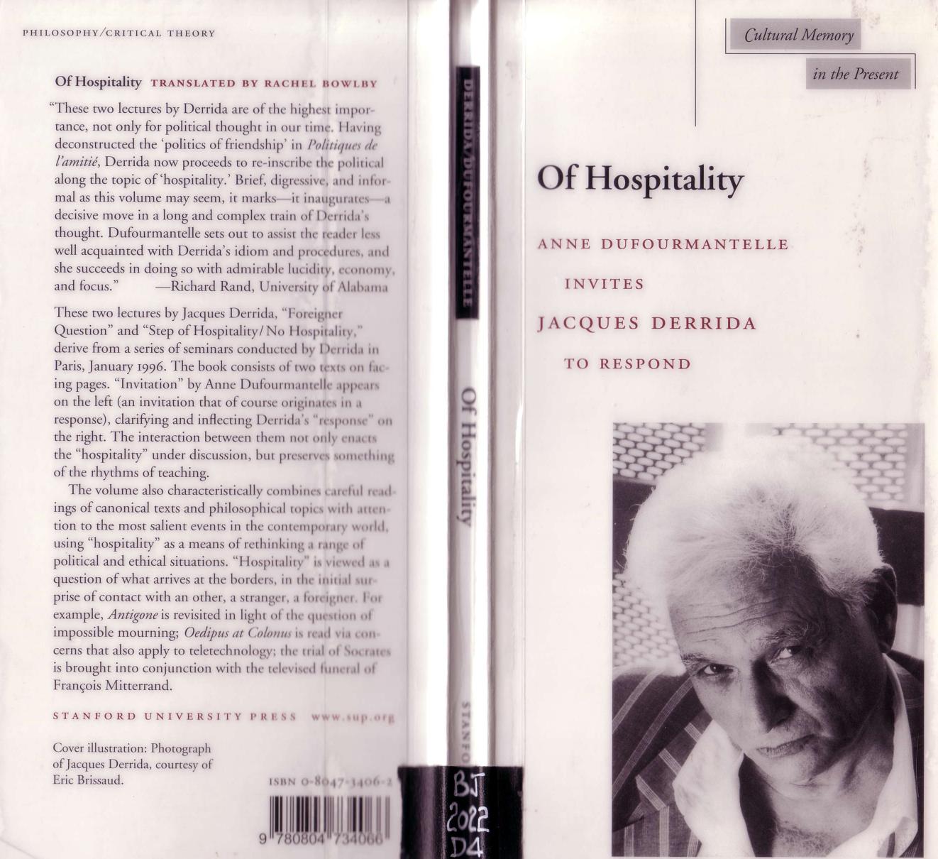 Of Hospitality