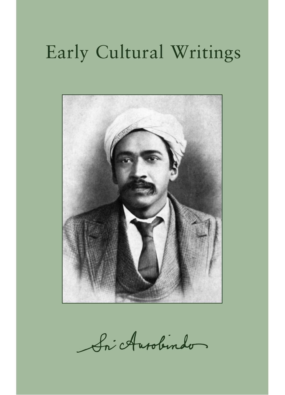 Early Cultural Writings