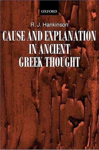 Cause and Explanation in Ancient Greek Thought