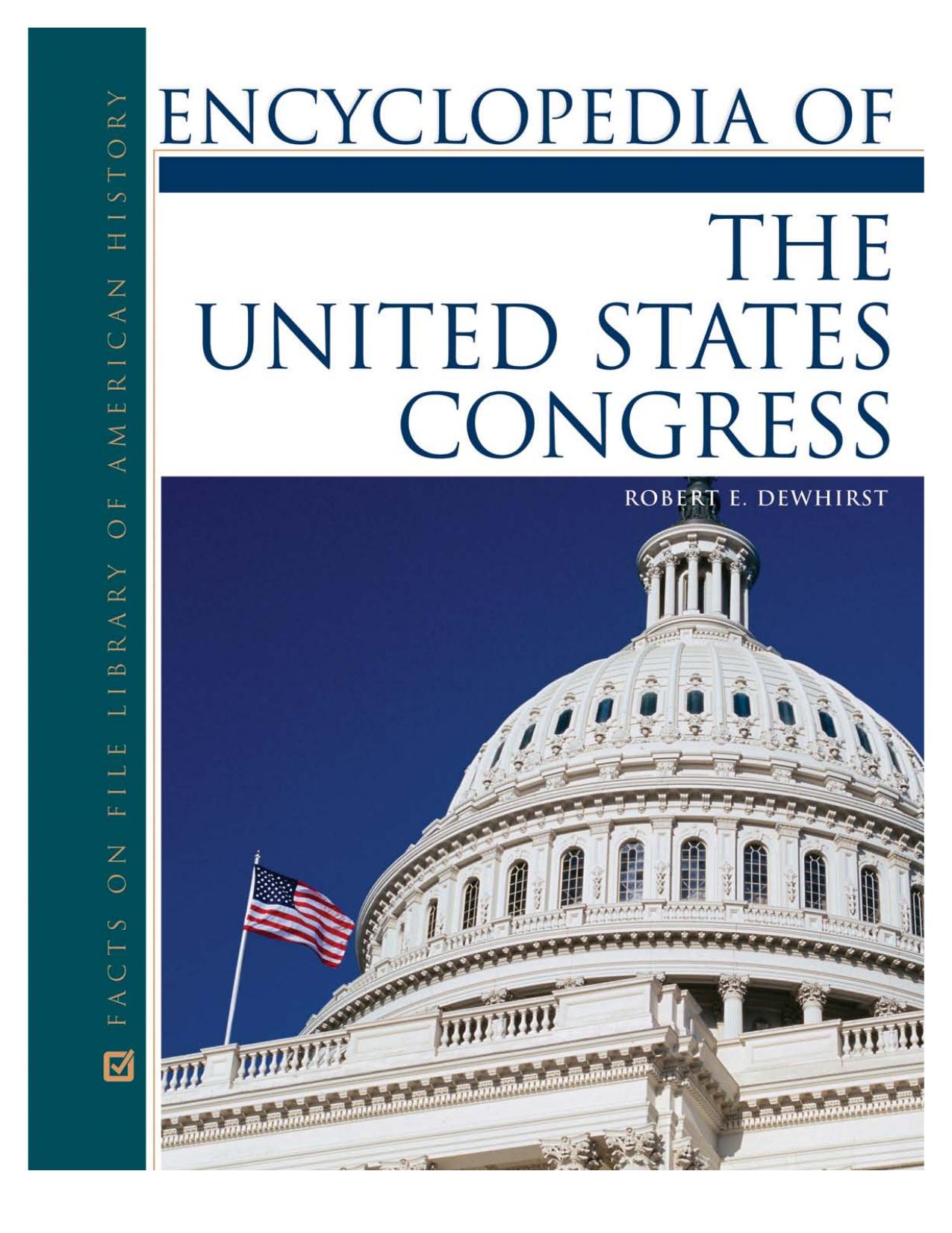 Encyclopedia of the United States Congress