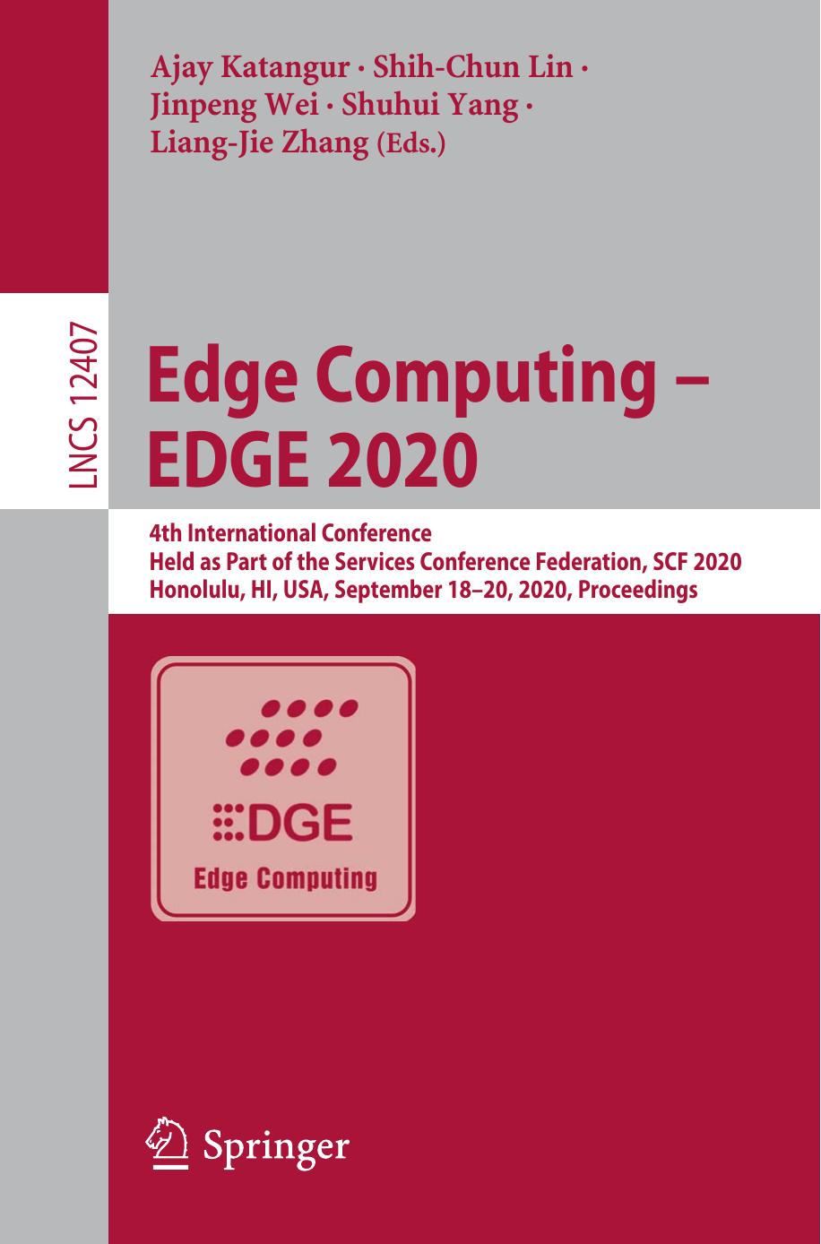 Edge Computing – EDGE 2020