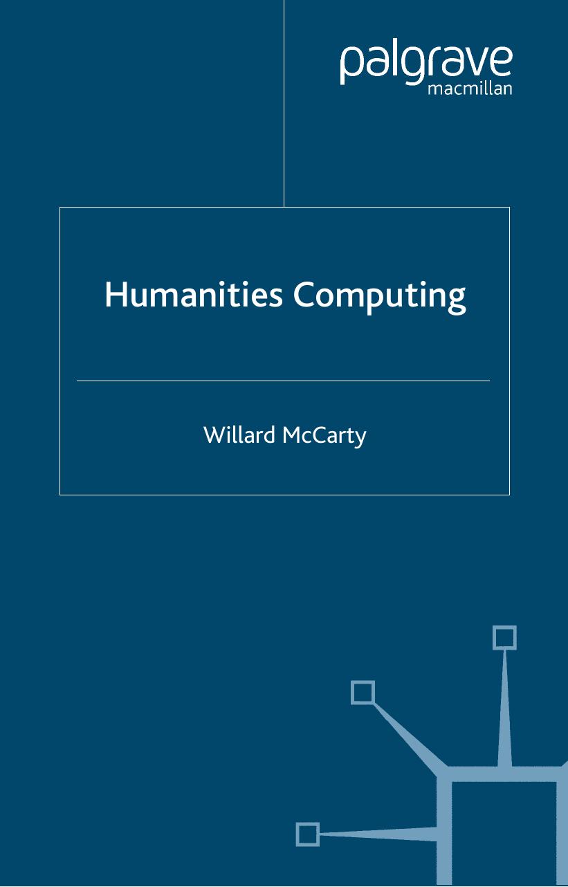 Humanities Computing