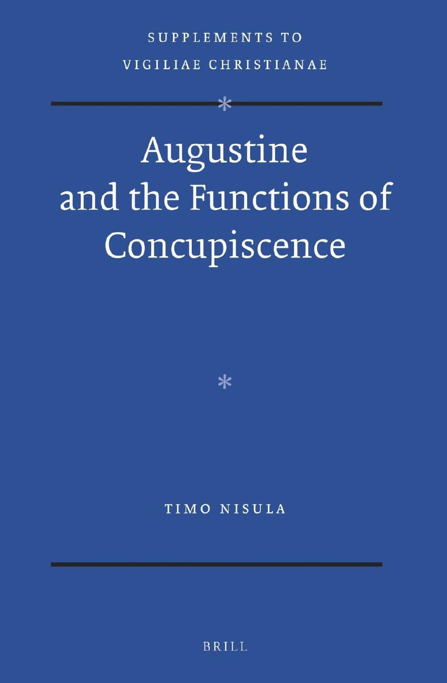 Augustine and the Functions of Concupiscence