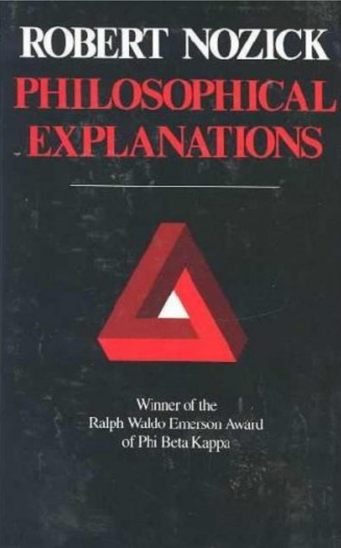 Philosophical Explanations