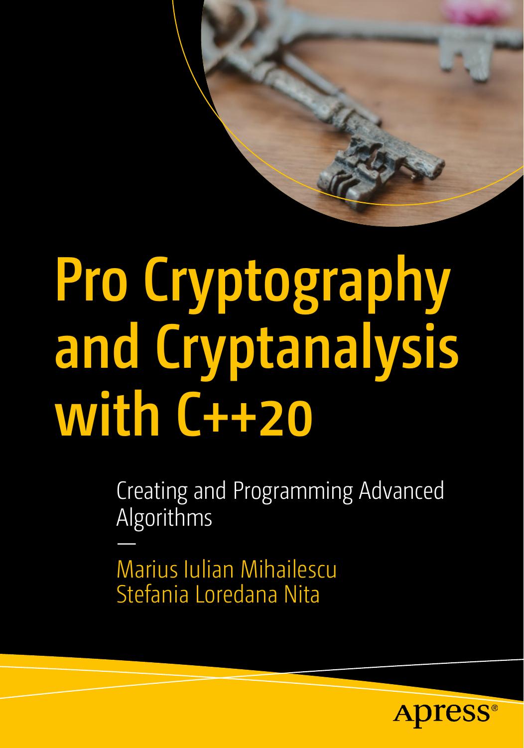 Pro Cryptography and Cryptanalysis