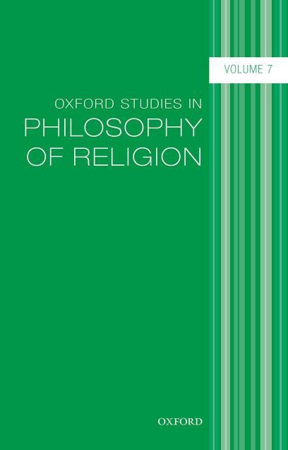 Oxford Studies in Philosophy of Religion