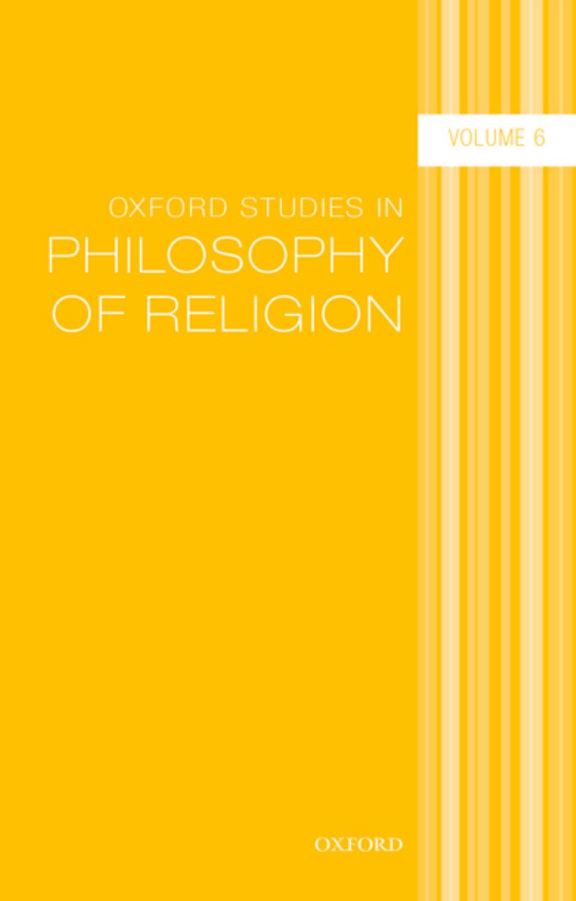 Oxford Studies in Philosophy of Religion