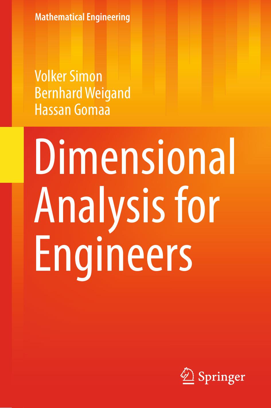 Dimensional Analysis for Engineers