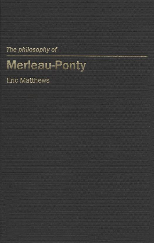 Philosophy of Merleau-Ponty