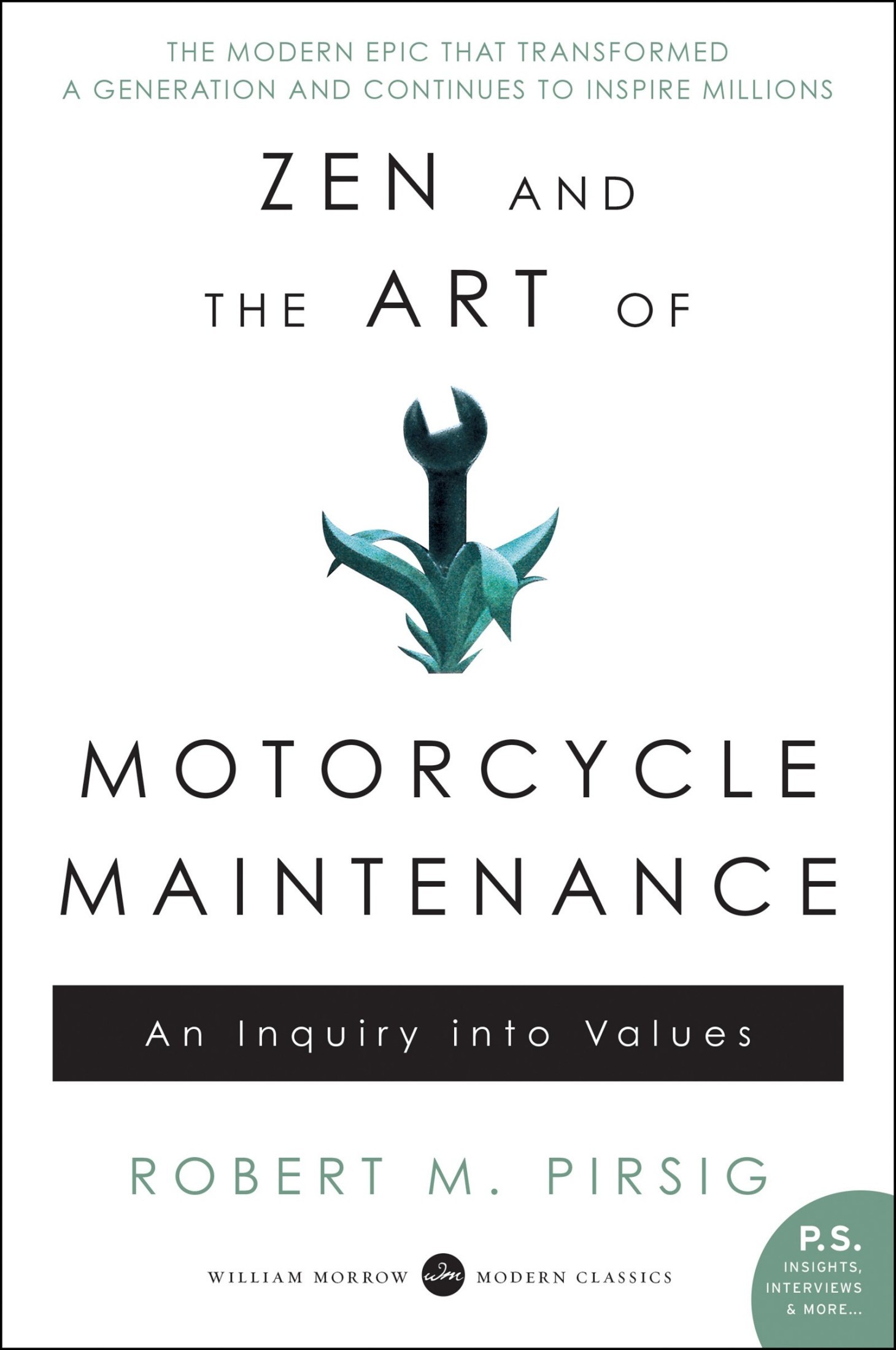 Zen and the Art of Motorcycle Maintenance: An Inquiry Into Values