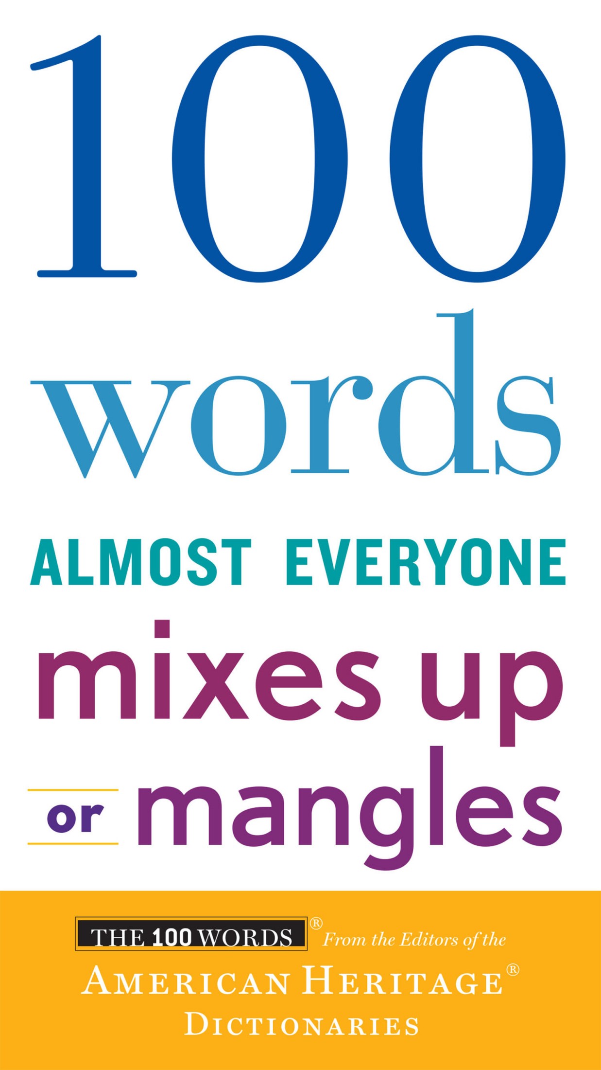 100 Words Almost Everyone Mixes Up or Mangles