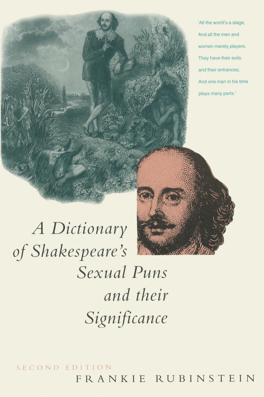 A Dictionary of Shakespeare's Sexual Puns and Their Significance