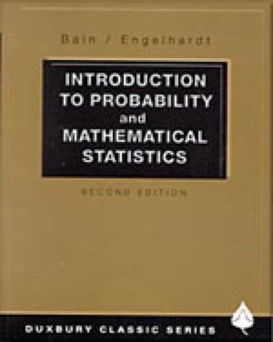 Introduction to Probability and Mathematical Statistics