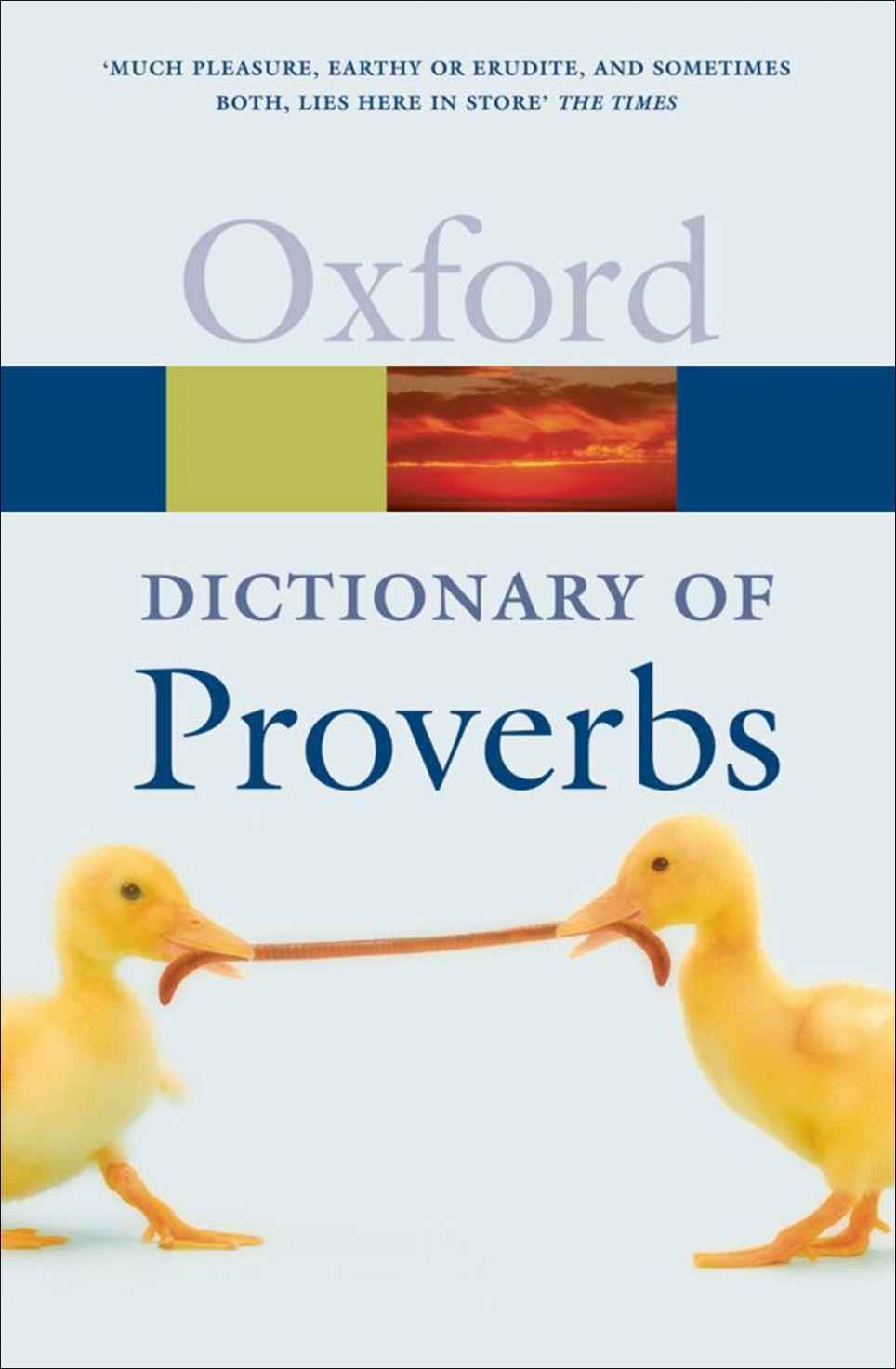 A Dictionary of Proverbs