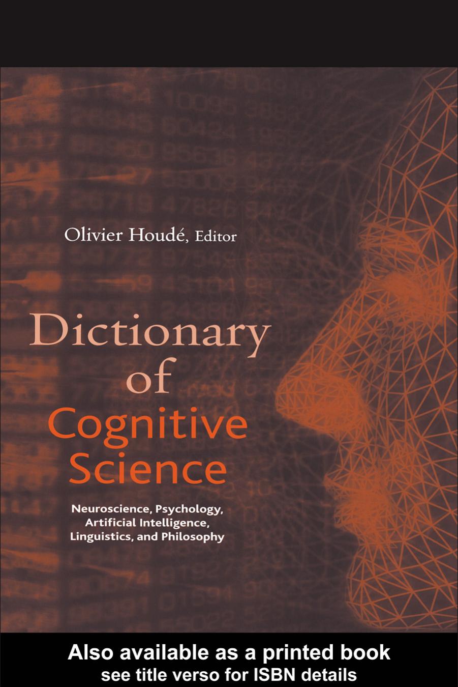 Dictionary of Cognitive Science