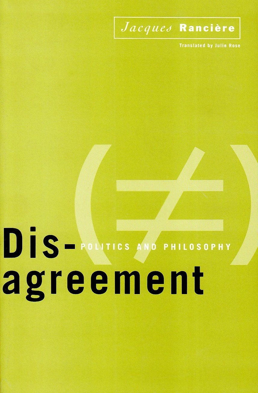 Disagreement: Politics and Philosophy