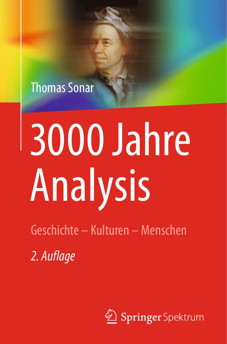 3000 Jahre Analysis: Geschichte - Kulturen - Menschen