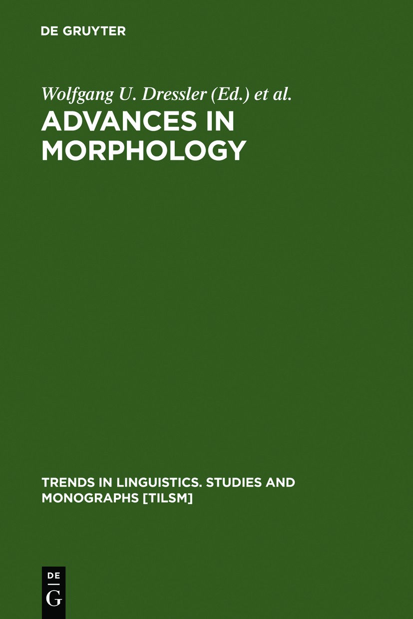 Advances in morphology