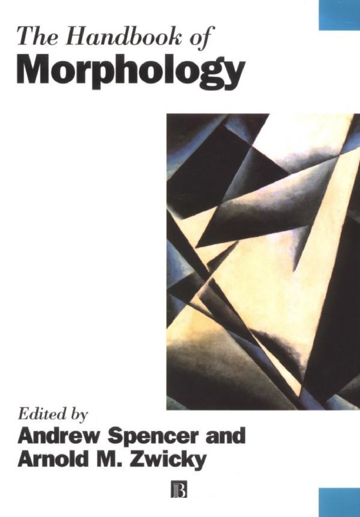 The Handbook of Morphology