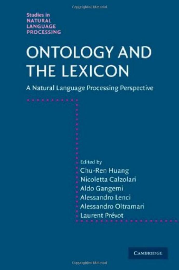 Ontology and the Lexicon: A Natural Language Processing Perspective