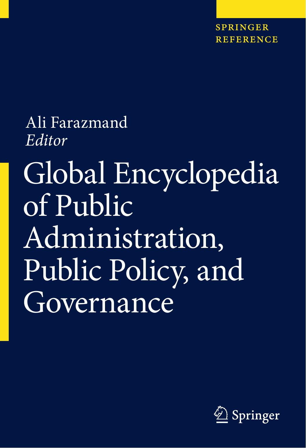 Global Encyclopedia of Public Administration, Public Policy, and Governance