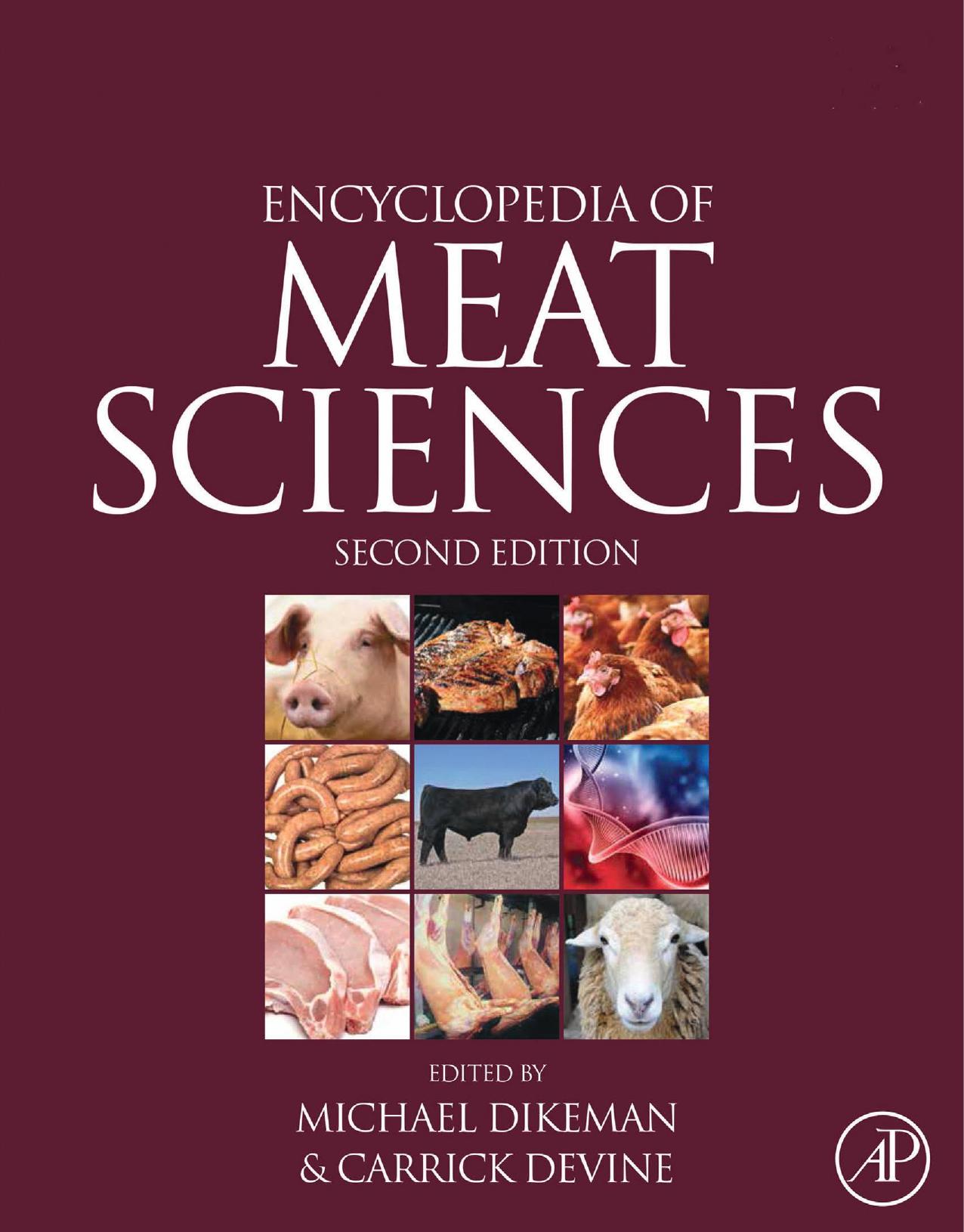 Encyclopedia of Meat Sciences