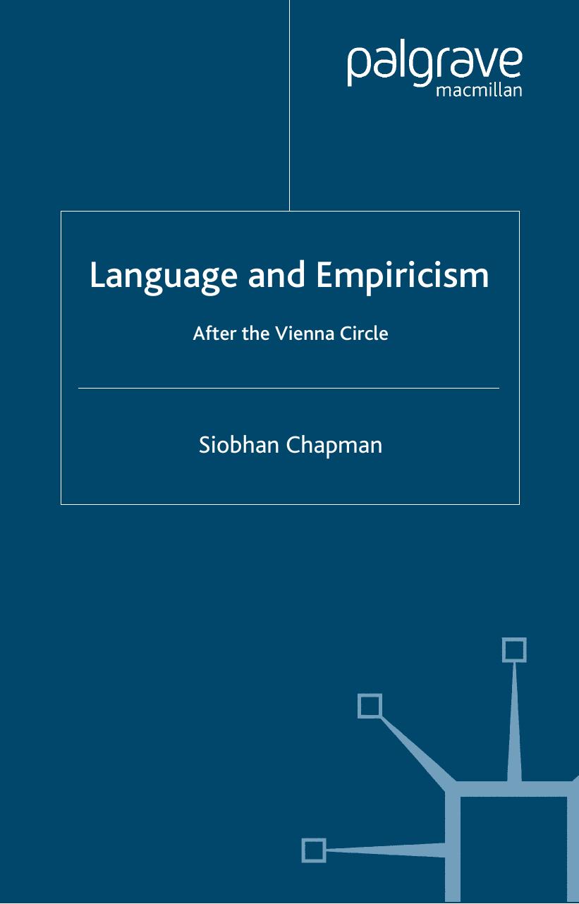 Language and Empiricism - After the Vienna Circle