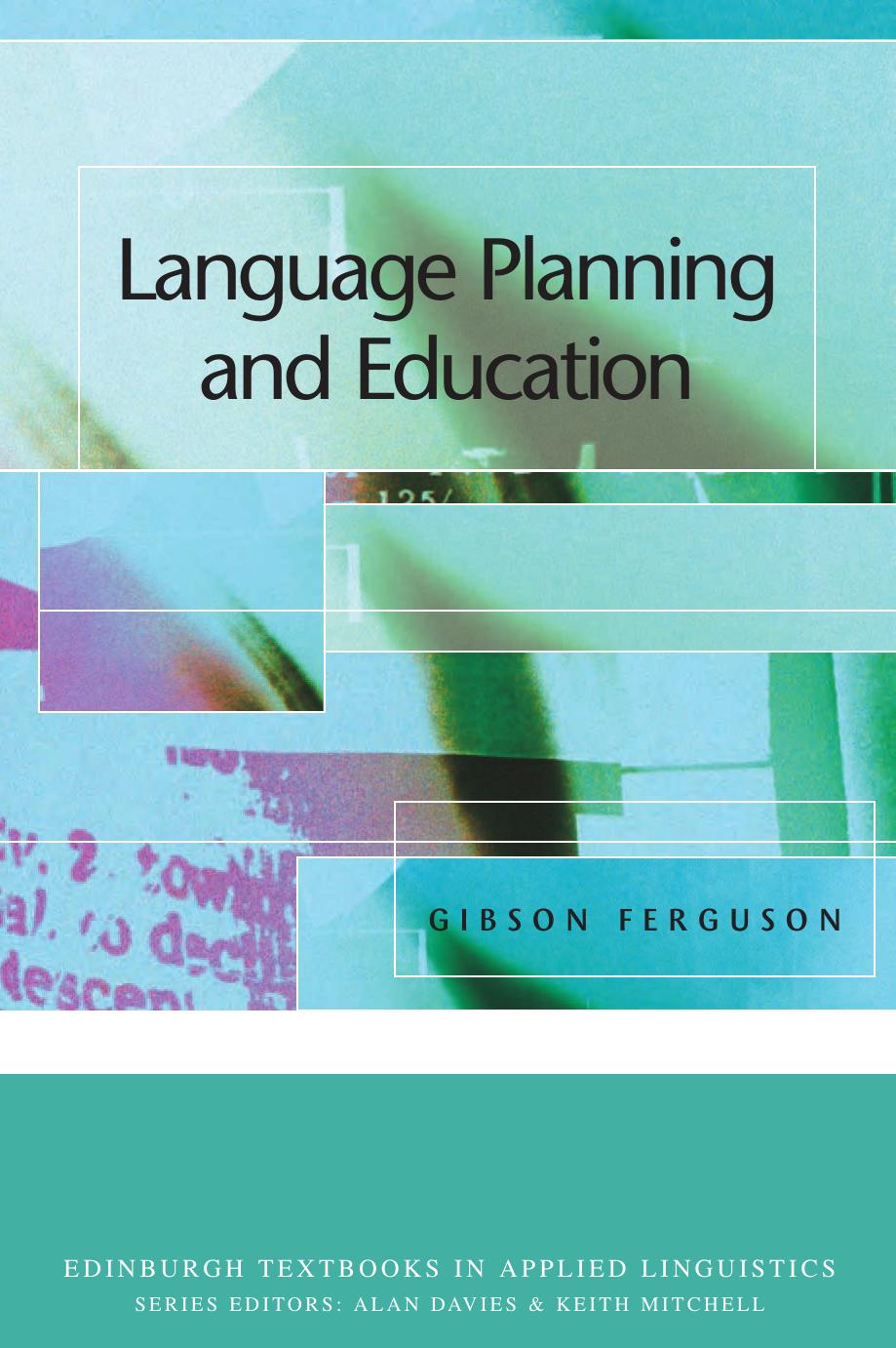 Language Planning and Education