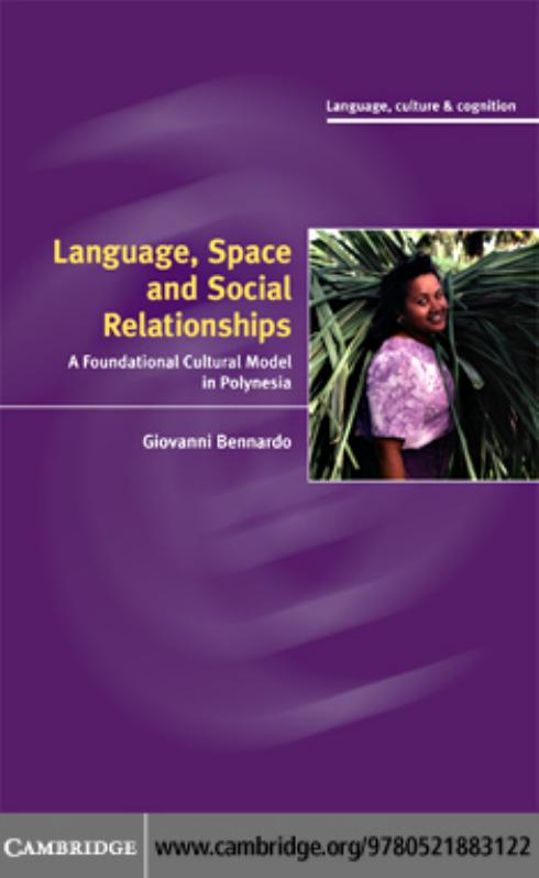 Language, Space, and Social Relationships: A Foundational Cultural Model in Polynesia