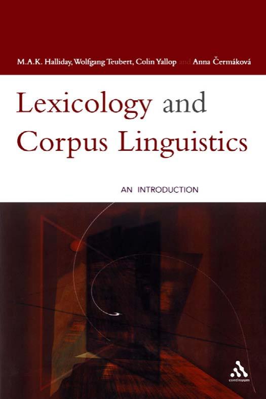 Lexicology and Corpus Linguistics