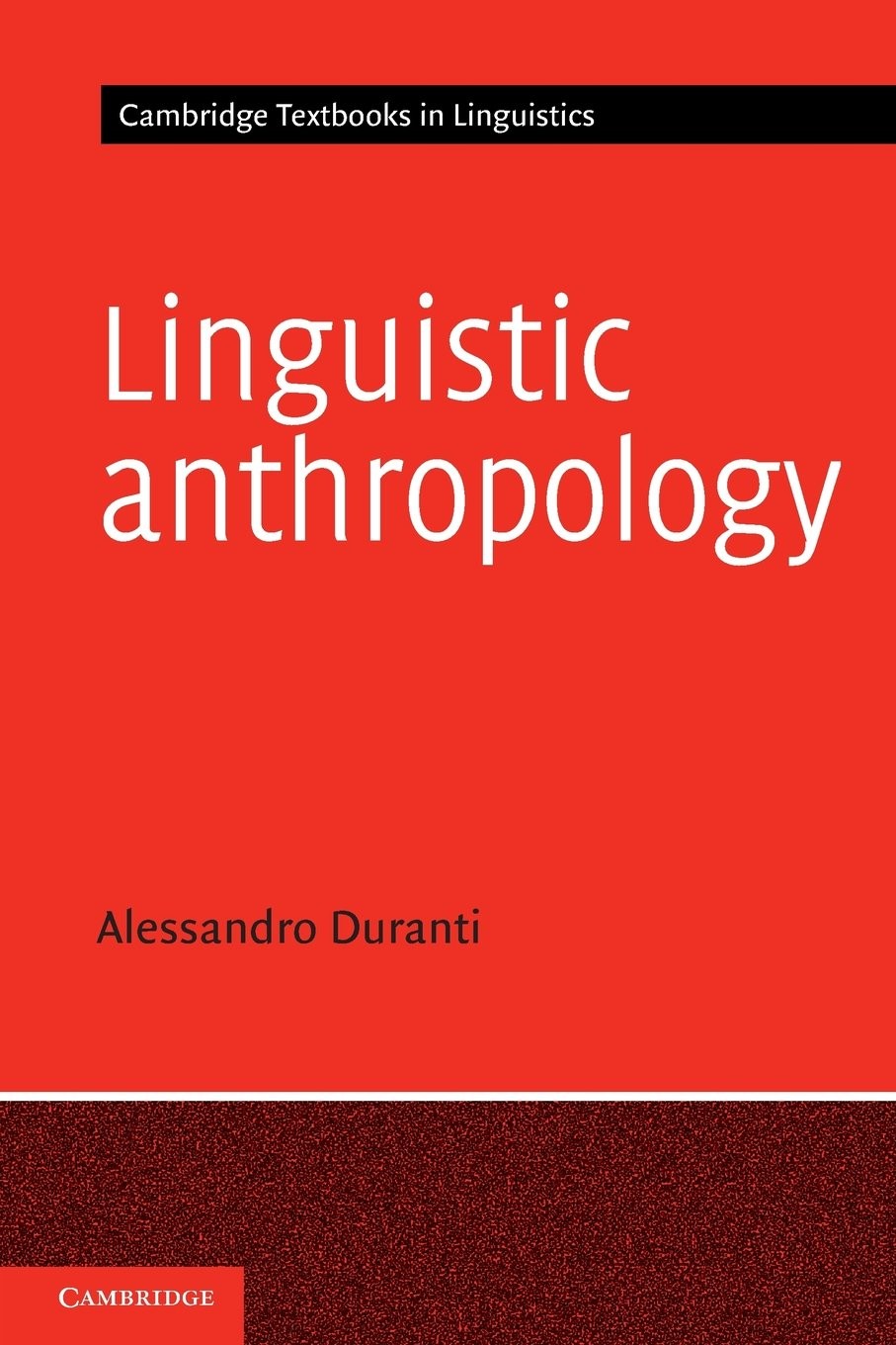 Linguistic Anthropology