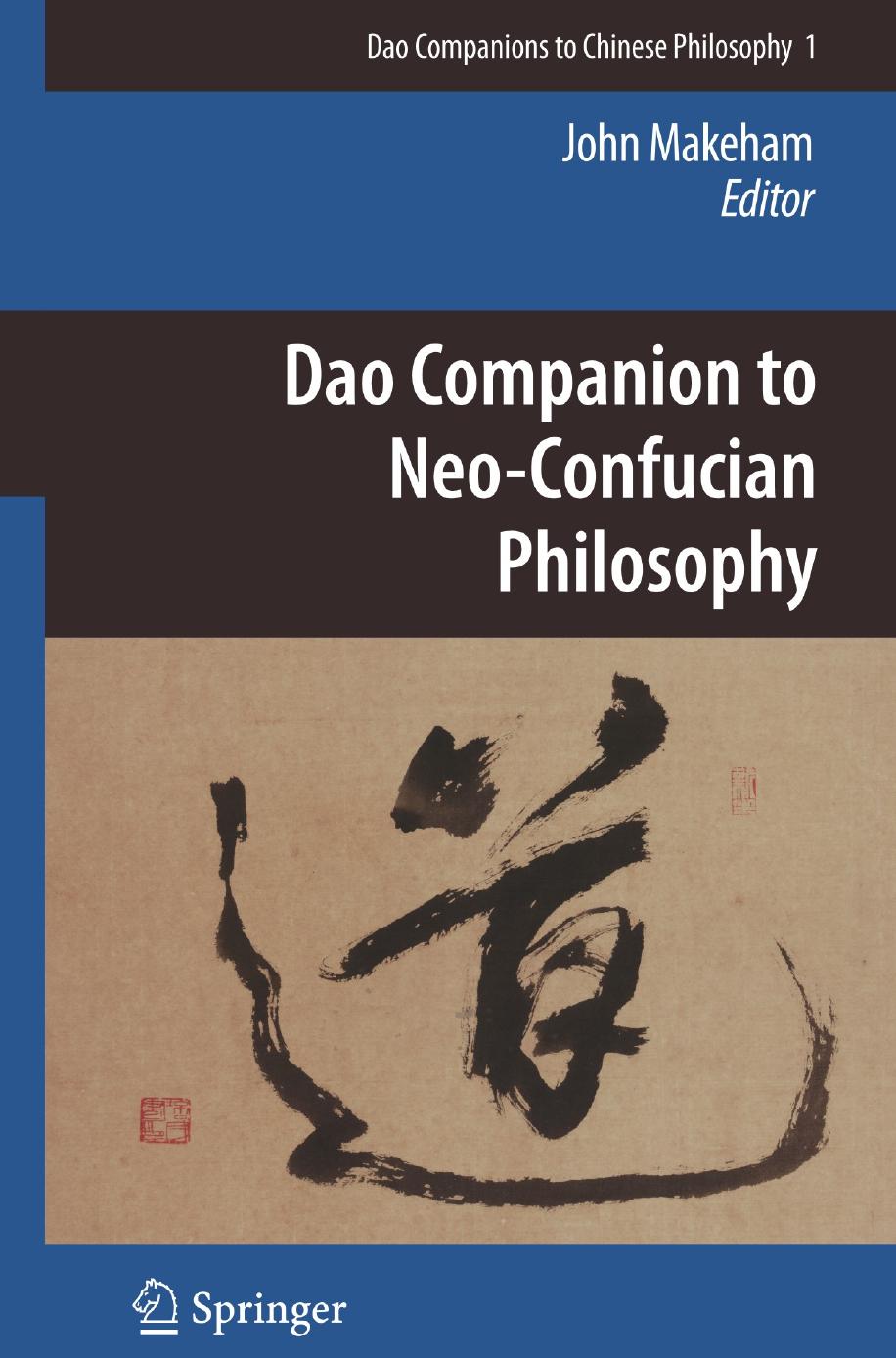 Dao Companion to Neo-Confucian Philosophy