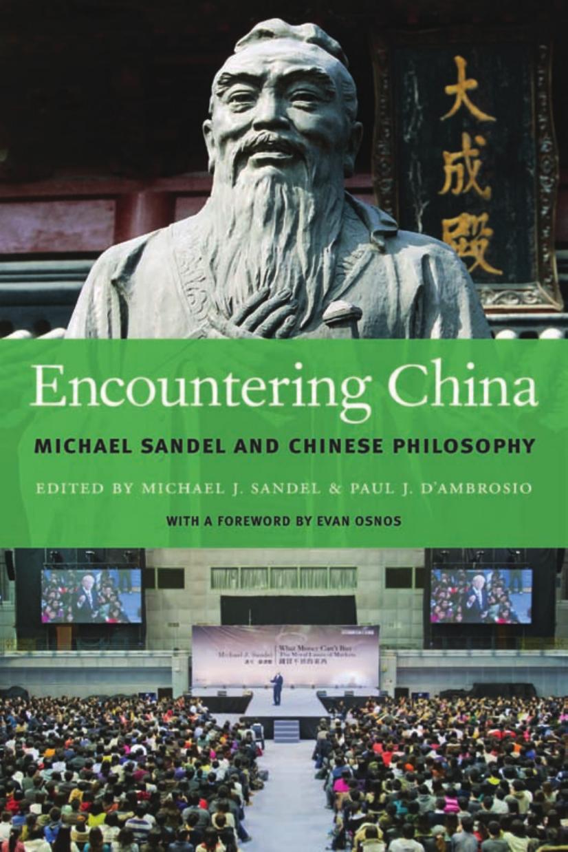 Encountering China: Michael Sandel and Chinese Philosophy