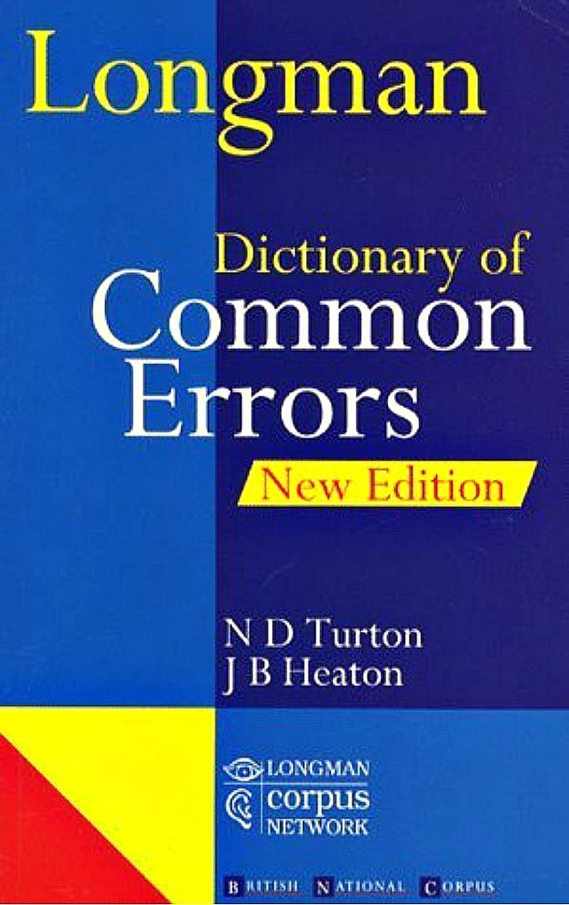 Longman Dictionary of Common Errors