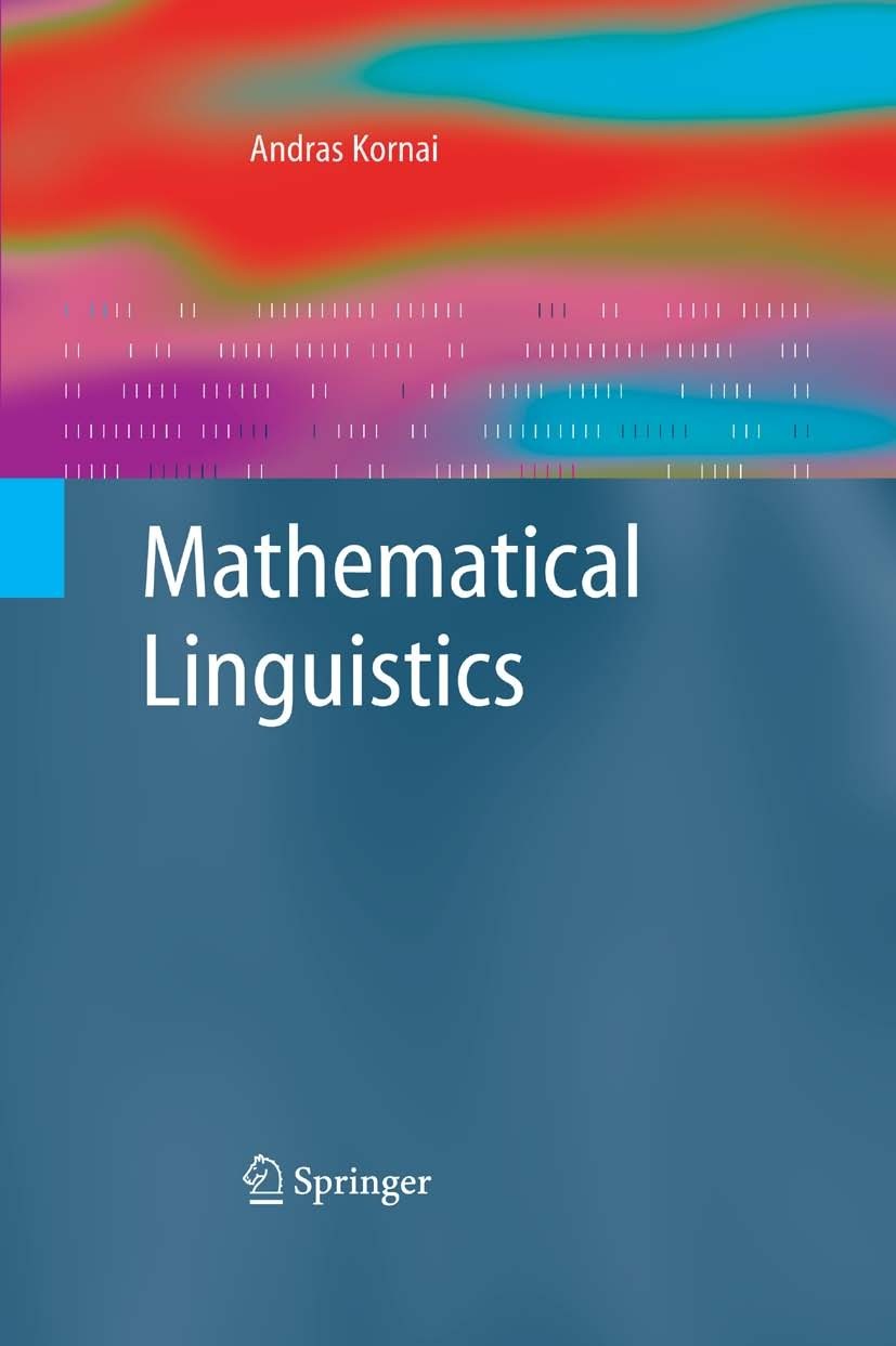 Mathematical Linguistics