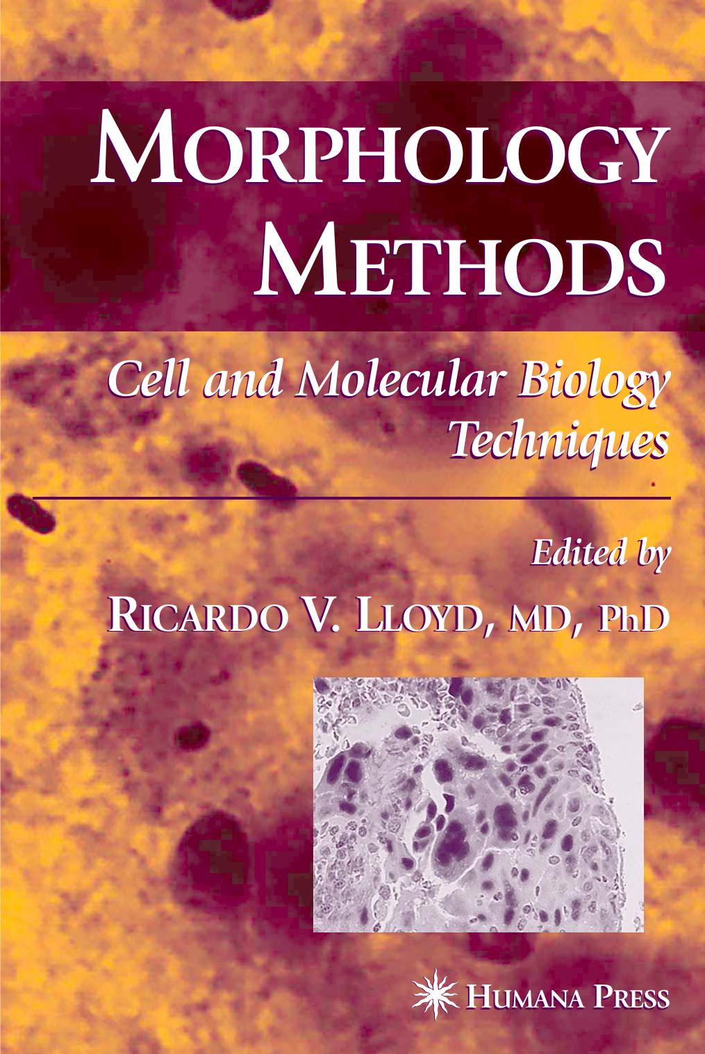 Morphology Methods: Cell and Molecular Biology Techniques